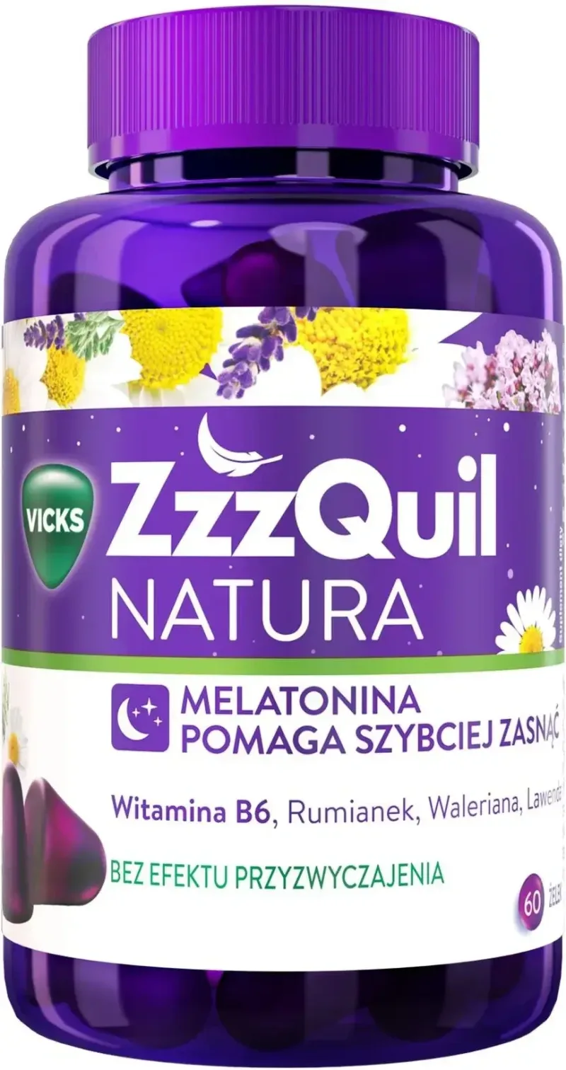ZzzQuil Natura, bomboane cu jeleu, 60 de bucăți — preț și oferte