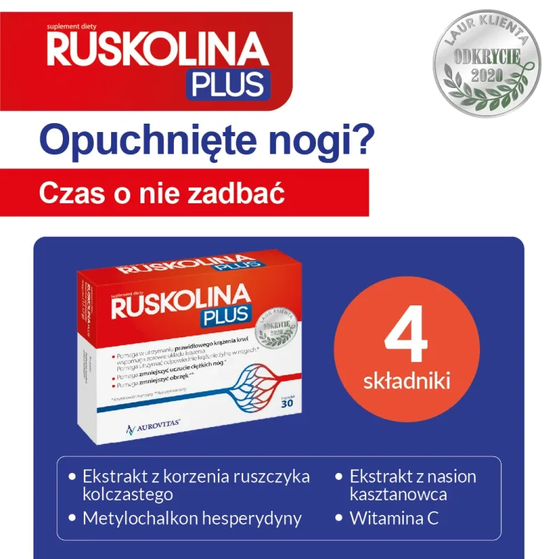 Ruskolina Plus, 30 capsule — preț și oferte