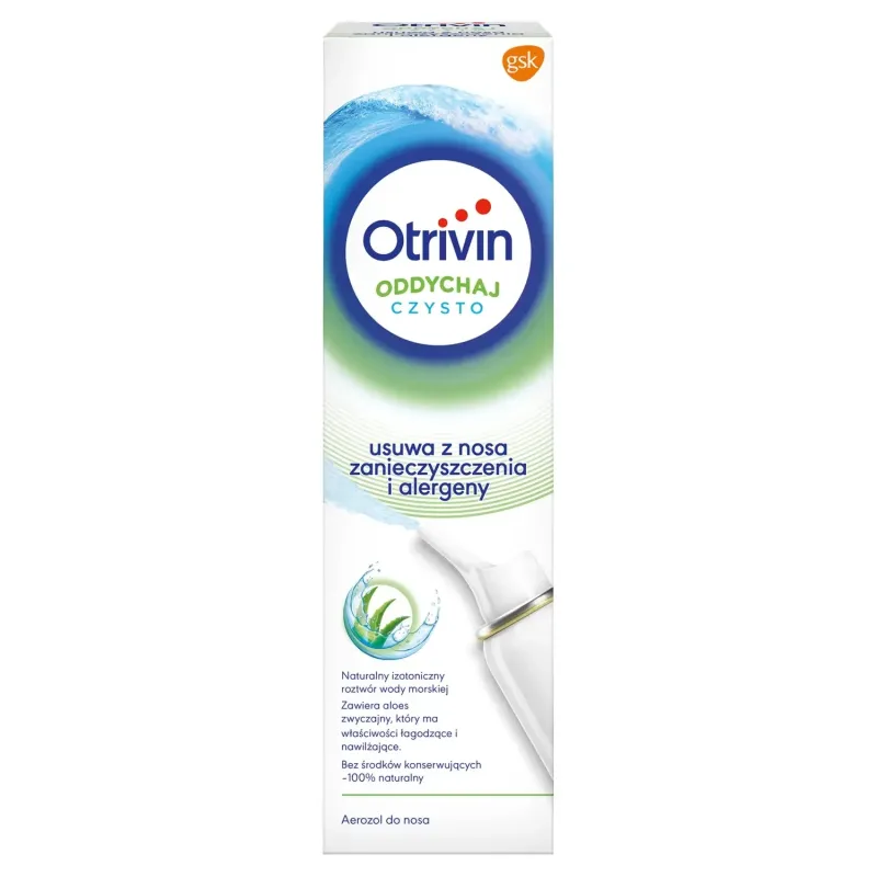 Otrivin Breathe Clean, spray nazal, 100 ml HALEON — preț și oferte