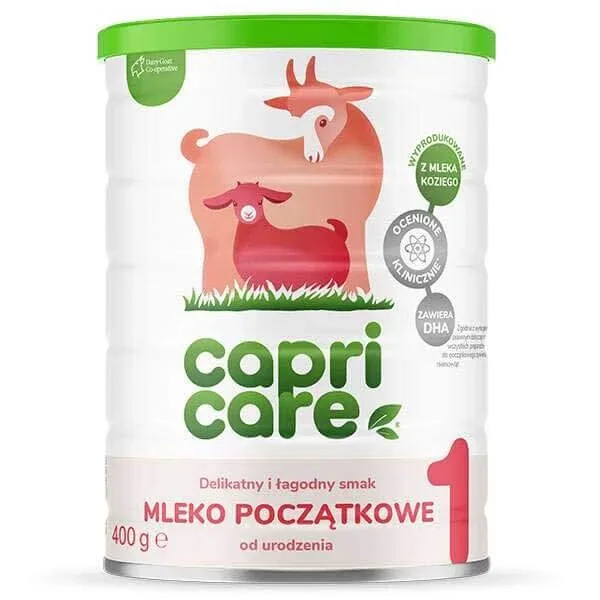 Capricare 1, lapte pentru sugari cu lapte de capră, de la naștere, 400 g — preț și oferte