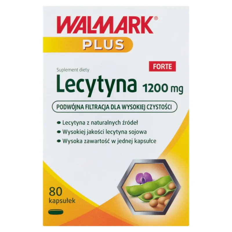 Walmark Plus Lecitină 1200 mg Forte, 80 capsule — preț și oferte
