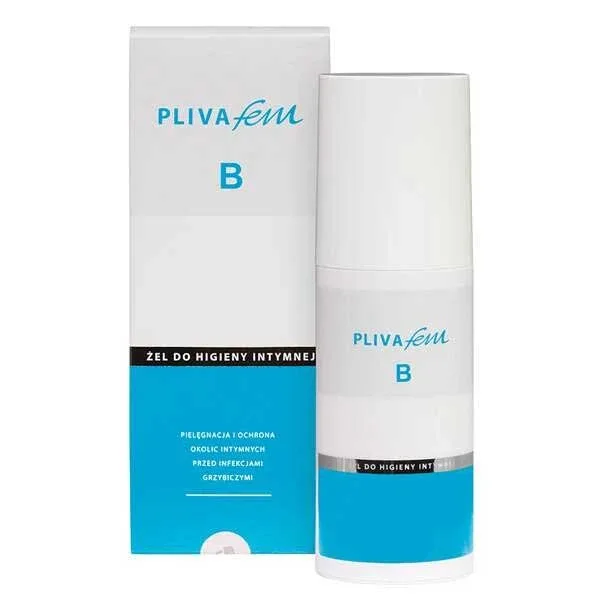 Plivafem B, Gel de igienă intimă, pentru inflamații, 150 ml — preț și oferte