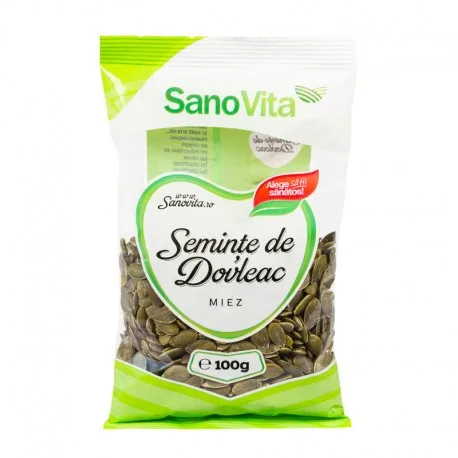 Seminte Dovleac 100g (SanoVita) — preț și oferte