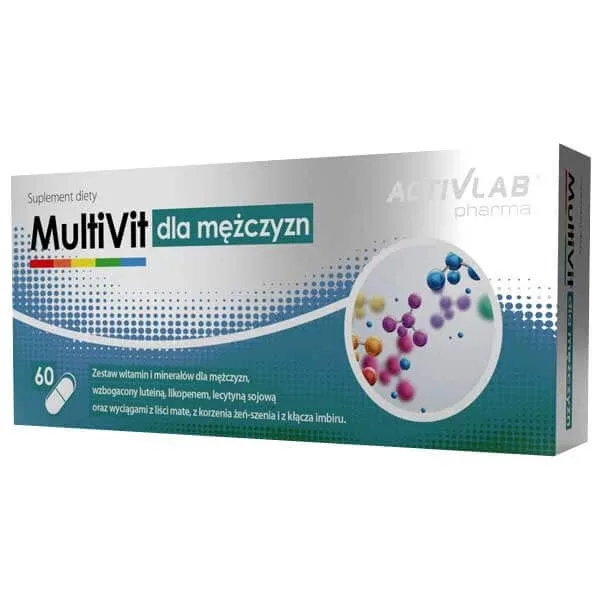 ActivLab Pharma MultiVit pentru bărbați, 60 capsule — preț și oferte