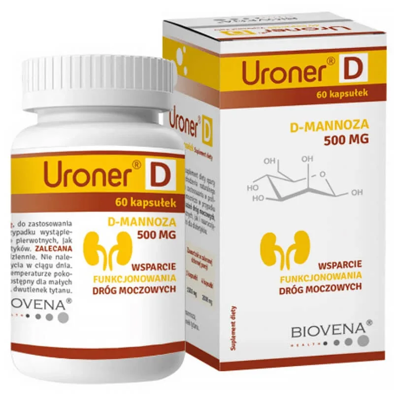 Uroner D, 60 capsule — preț și oferte
