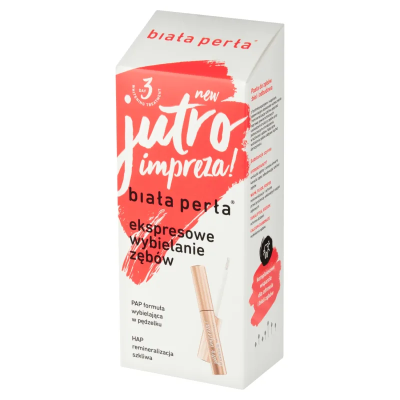 White Pearl Tomorrow Party, Kit de perie de albire a dinților Express White Pearl (Biala Perla) — preț și oferte