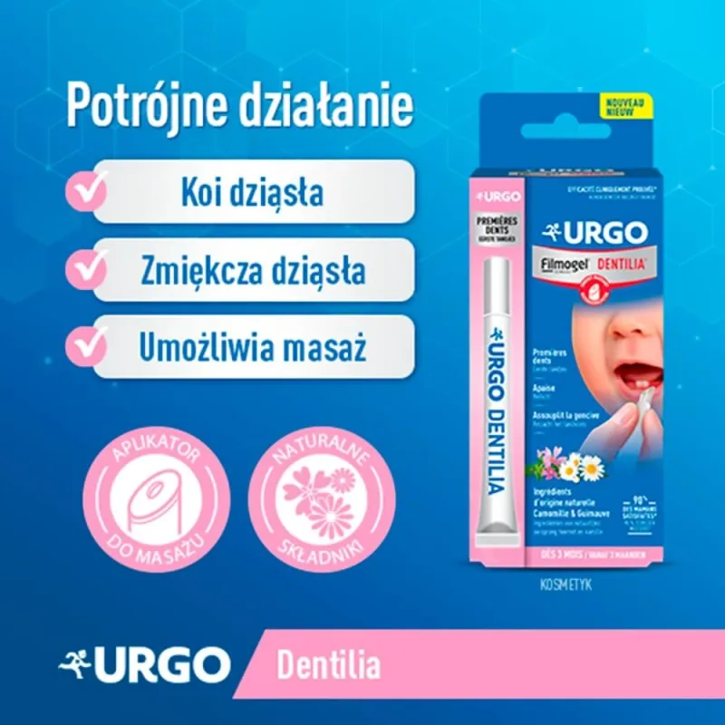 Urgo Dentilia, gel pentru aplicarea pe gingii, 10 ml — preț și oferte