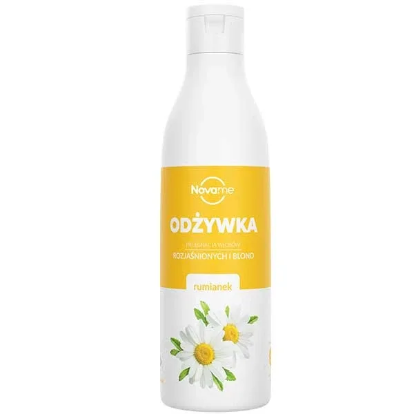 Novame, Balsam pentru părul decolorat și blond, mușețel, 300 ml — preț și oferte