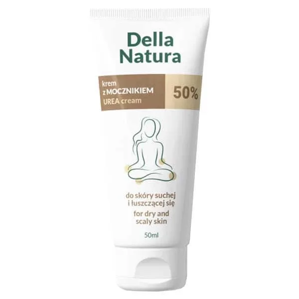 Della Natura, Cremă cu 50% uree pentru piele uscată și descuamată, 50 ml — preț și oferte
