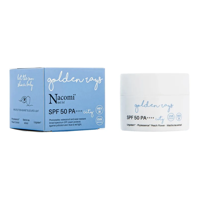 Nacomi Next Level City, Cremă de față, SPF 50, 50 ml — preț și oferte