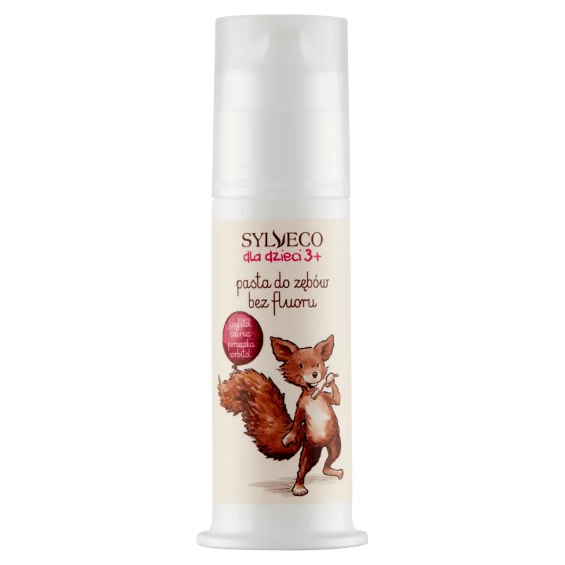 Sylveco For Children, pastă de dinți, fără fluor, coacăze negre, după vârsta de 3 ani, 75 ml — preț și oferte