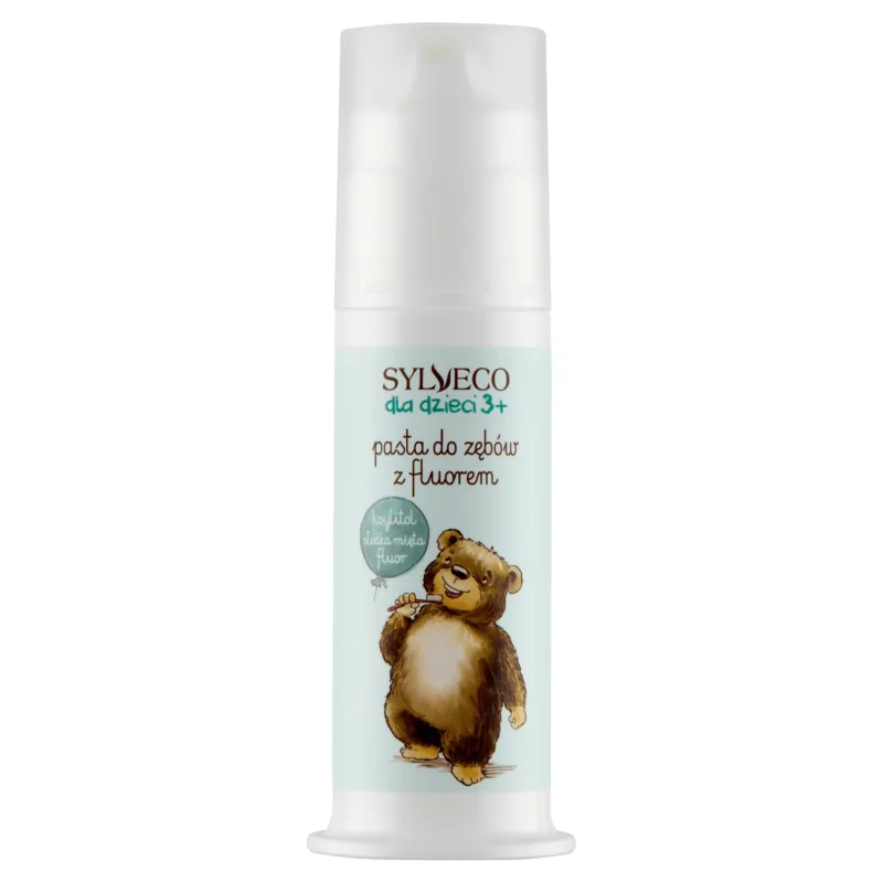 Sylveco For Children, pastă de dinți, cu fluor, mentă, după 3 ani, 75 ml — preț și oferte
