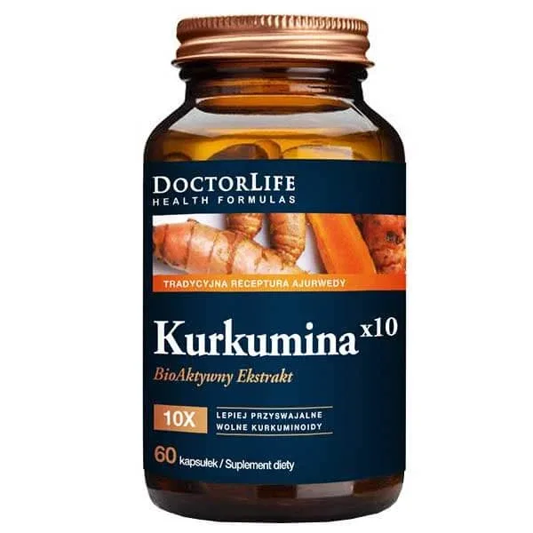 Doctor Life Curcuminax10, 500 mg, 60 capsule — preț și oferte