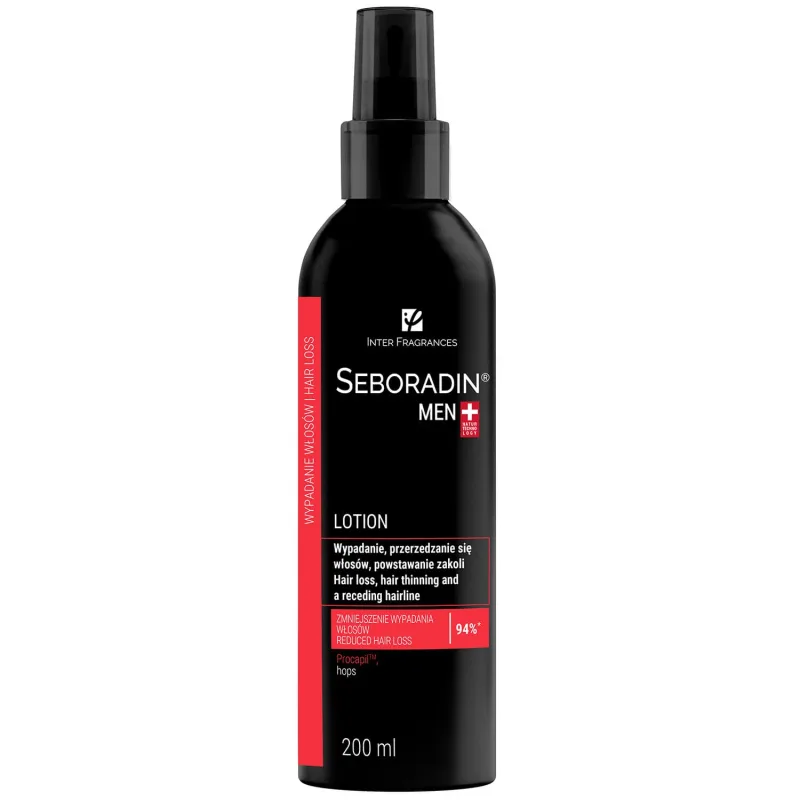 Seboradin Men, loțiune împotriva căderii părului, 200 ml — preț și oferte