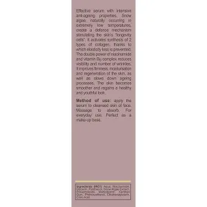 Ava Youth Activator Plus, 10% niacinamidă și alge de zăpadă cu vitamina B5, ser pentru față, 30 ml