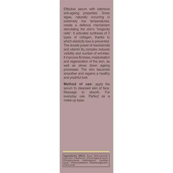 Ava Youth Activator Plus, 10% niacinamidă și alge de zăpadă cu vitamina B5, ser pentru față, 30 ml — preț și oferte