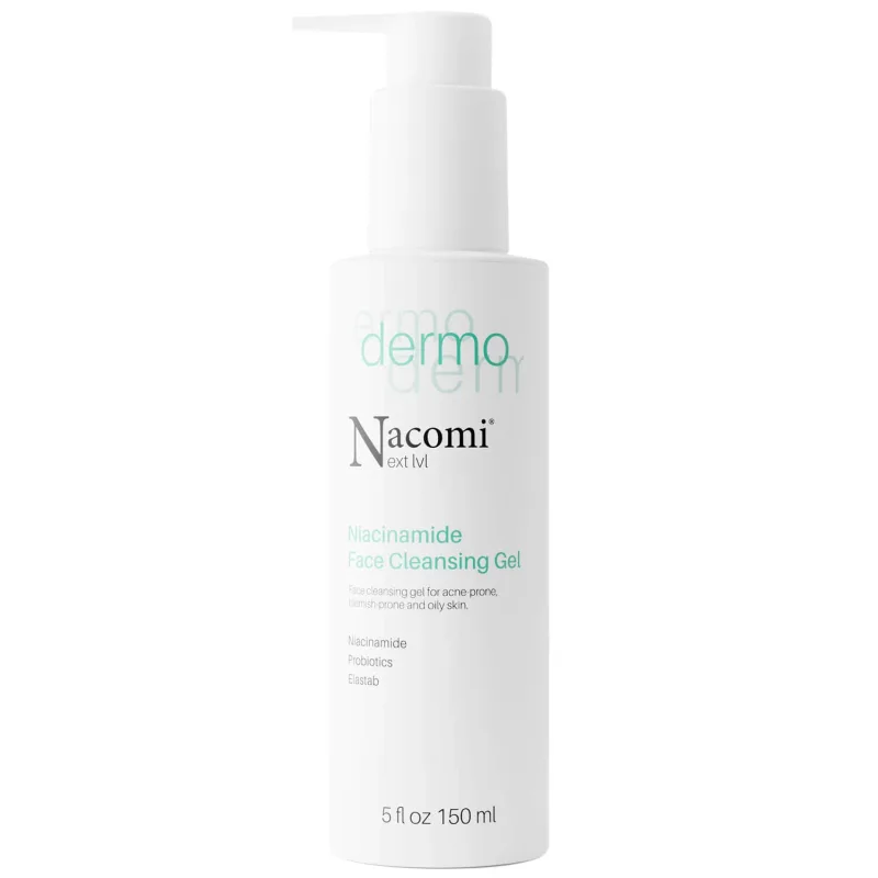 Nacomi Next Level Dermo, gel de curățare pentru curățarea feței, 150 ml — preț și oferte
