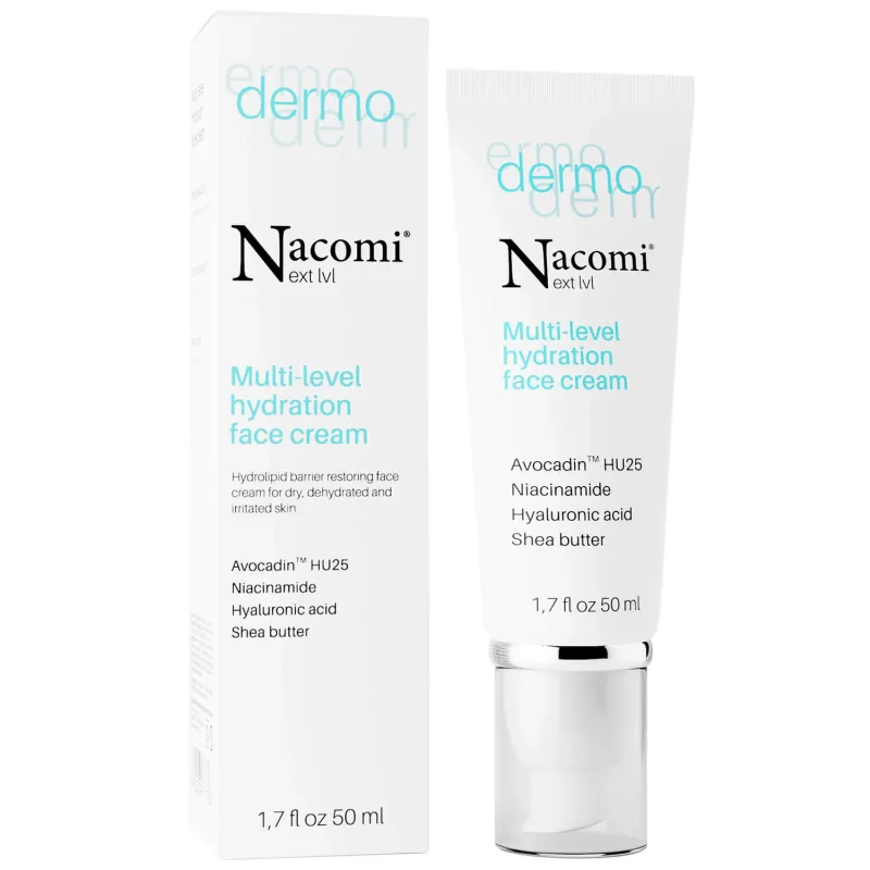 Nacomi Next Level Dermo, Cremă de față extrem de hidratantă, 50 ml — preț și oferte