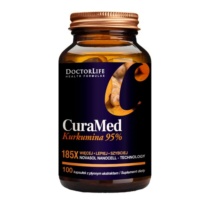 Doctor Life CuraMed Curcumin 95%, 100 capsule — preț și oferte