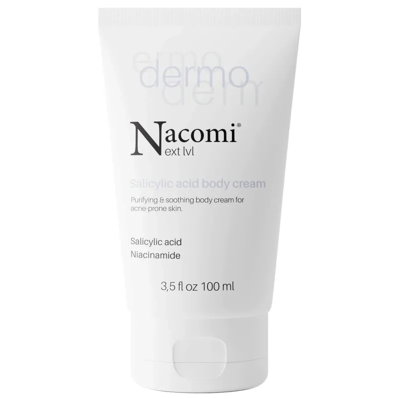 Nacomi Next Level Dermo, Cremă de corp cu acid salicilic, 150 ml — preț și oferte