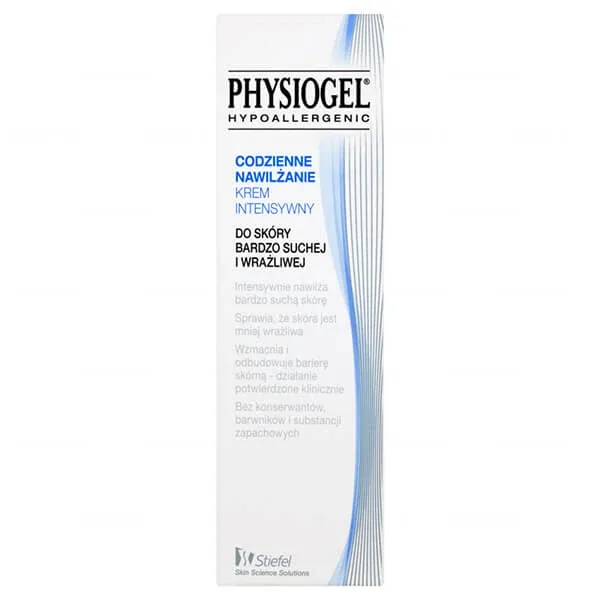 Physiogel Daily Moisturising, Cremă intensivă, Piele foarte uscată și sensibilă, 100 ml Aristeon — preț și oferte