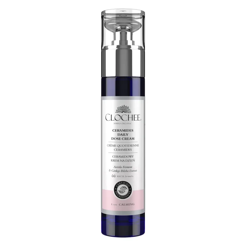Clochee Simply Organic, Cremă de zi cu ceramide, 50 ml — preț și oferte