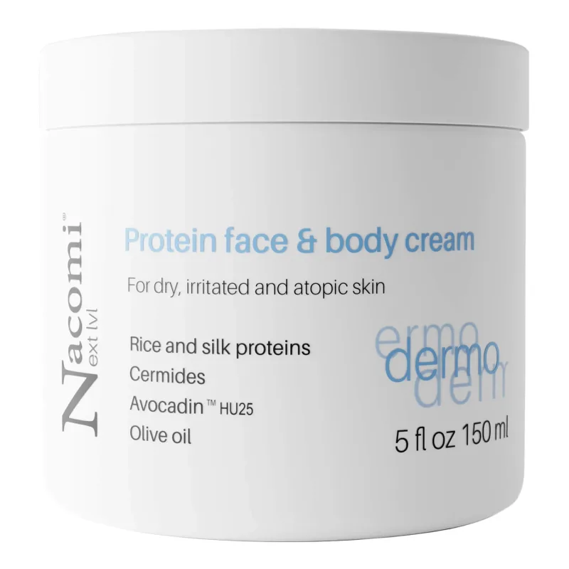 Nacomi Next Level Dermo, Cremă proteică pentru față și corp, ten atopic, 150 ml — preț și oferte