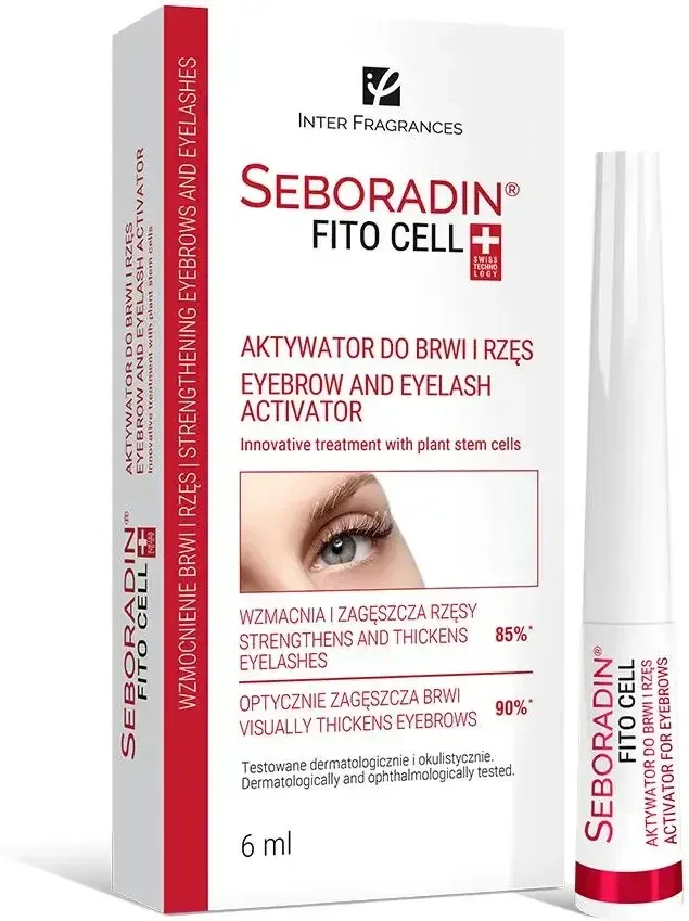 Seboradin Fito Cell, Activator pentru sprâncene și gene, întărire, 6 ml — preț și oferte