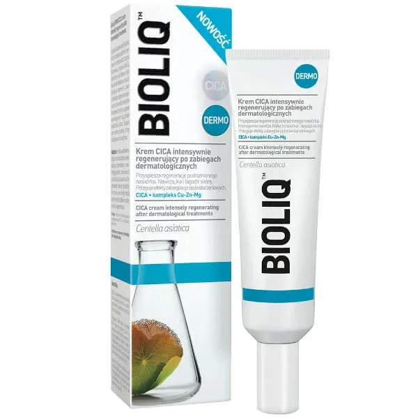 Bioliq Dermo, Cremă regeneratoare intensivă CICA după tratamente dermatologice, 30 ml — preț și oferte