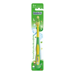 Bobini, periuță de dinți pentru copii, peste 6 ani, moale, 1 bucată