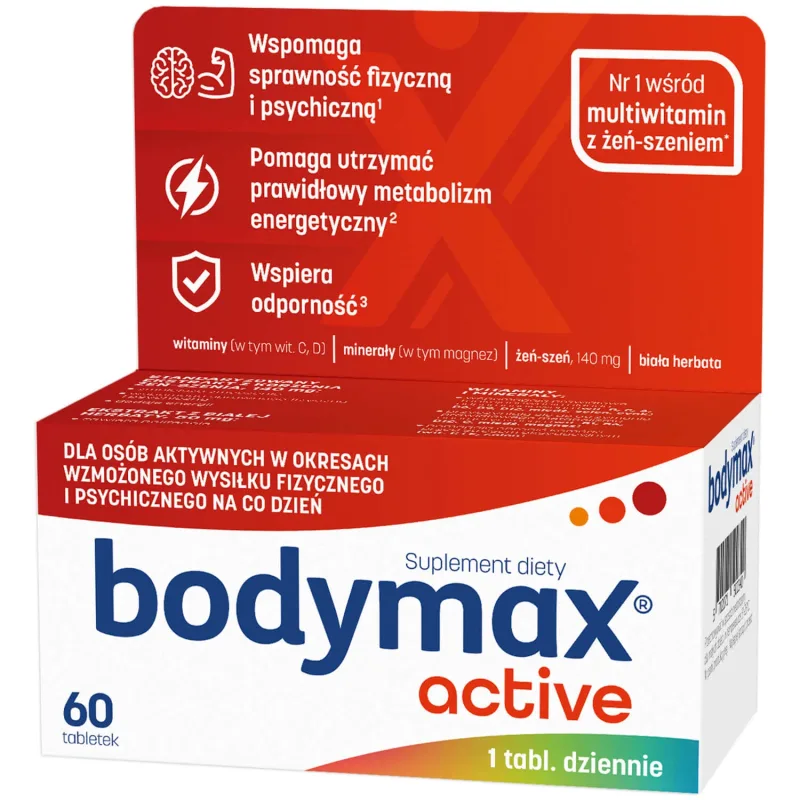 Bodymax Active, 60 comprimate — preț și oferte