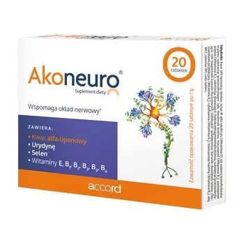 Akoneuro, 20 comprimate fimate, Accord — preț și oferte