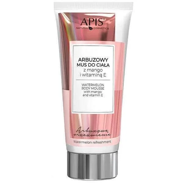 Apis Watermelon Refreshment, Mousse de corp cu pepene verde, mango și vitamina E, 200 ml — preț și oferte