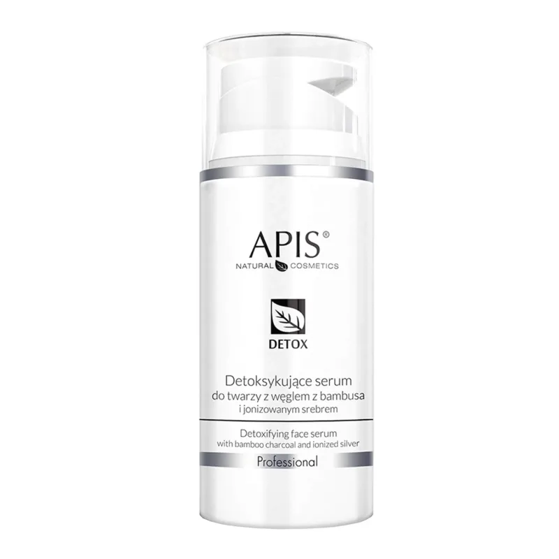 Apis Professional Detox, ser detoxifiant pentru față cu cărbune de bambus și argint ionizat, 100 ml — preț și oferte