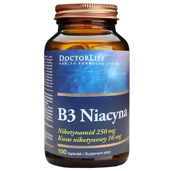 Doctor Life B3 Niacina, 100 capsule — preț și oferte