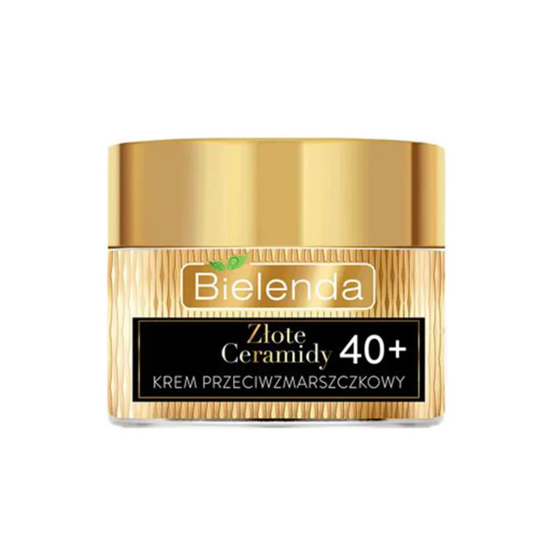 Bielenda Golden Ceramides 40+, Cremă antirid hidratantă și întineritoare, 50 ml — preț și oferte