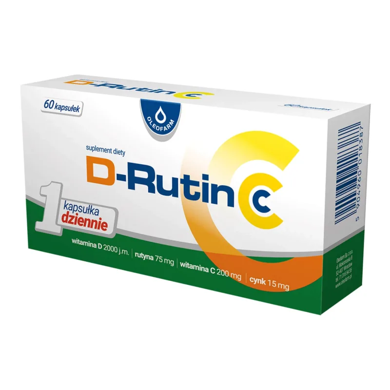 D-Rutin CC, 60 capsule — preț și oferte