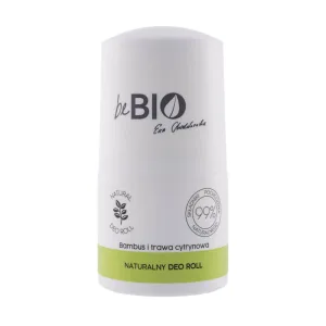 beBIO Ewa Chodakowska, Deodorant natural roll-on, bambus și lemongrass, 50 ml