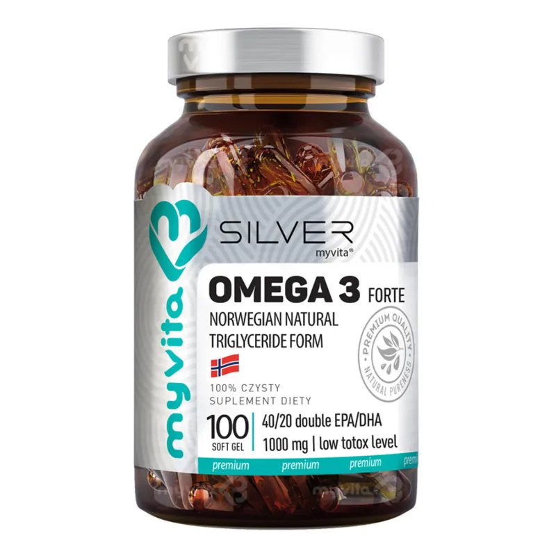 MyVita Silver Omega 3 Forte, 100 capsule — preț și oferte