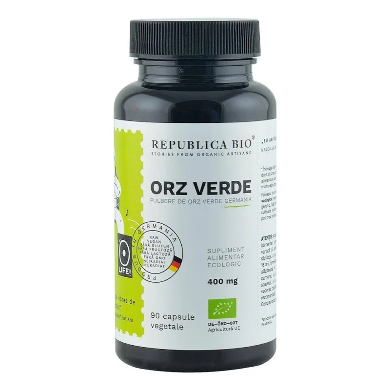 Orz Verde ecologic 90 capsule, Republica BIO — preț și oferte