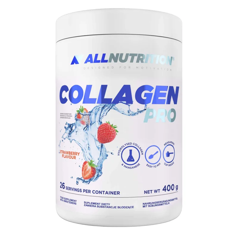 Allnutrition Collagen Pro, aromă de căpșuni, 400 g — preț și oferte