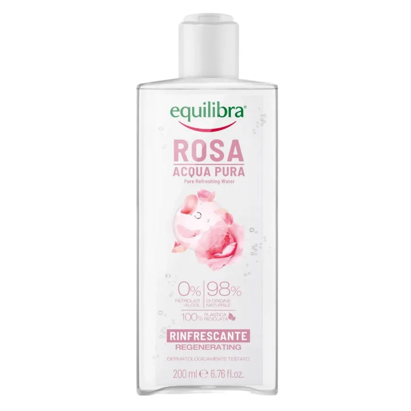Equilibra Rosa, apă pură de trandafiri răcoritoare, 200 ml — preț și oferte