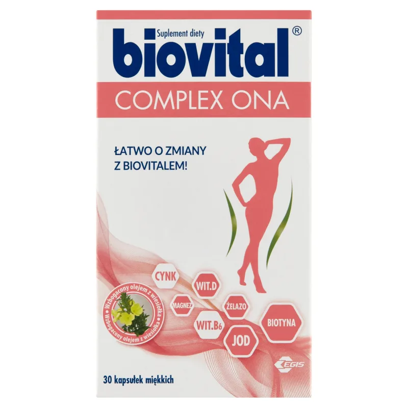 Biovital Complex Ona, 30 capsule — preț și oferte