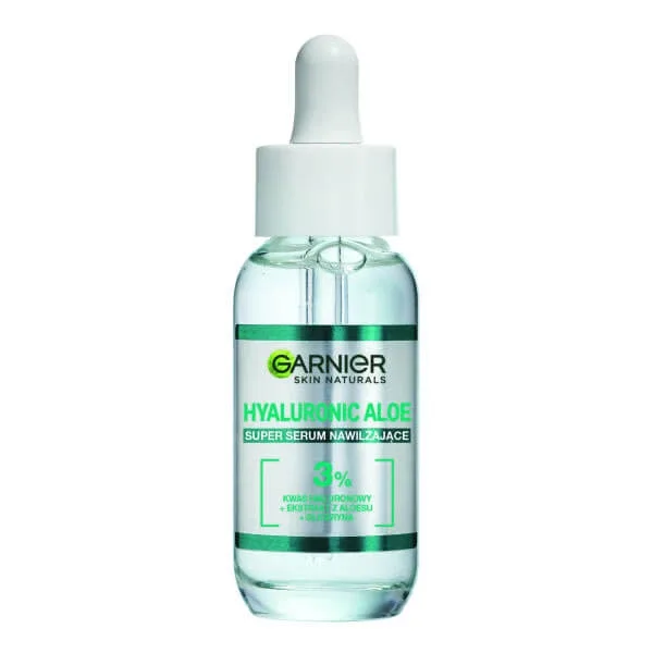 Garnier Hyaluronic Aloe, ser super hidratant, 3% (acid hialuronic + extract de aloe + glicerină), 30 ml — preț și oferte