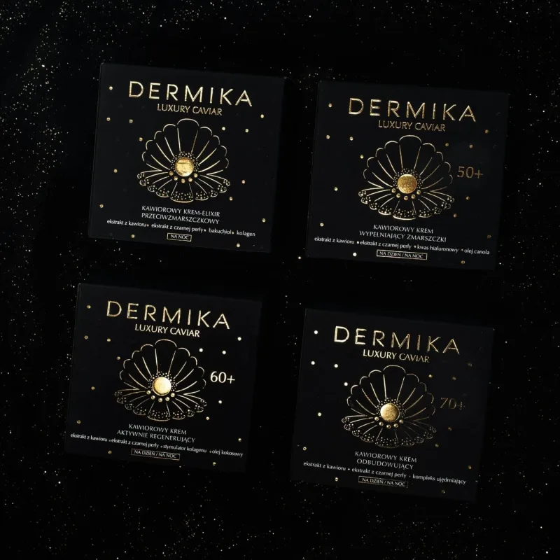 Dermika Luxury Caviar 50+, cremă de caviar pentru umplerea ridurilor, 50 ml — preț și oferte