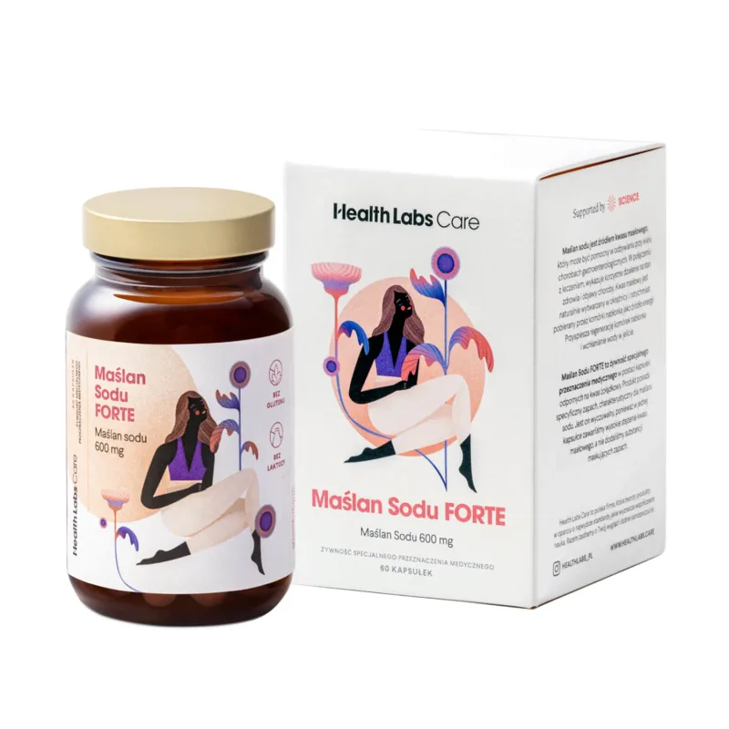 Health Labs Sodium Butyrate Forte, 60 capsule — preț și oferte