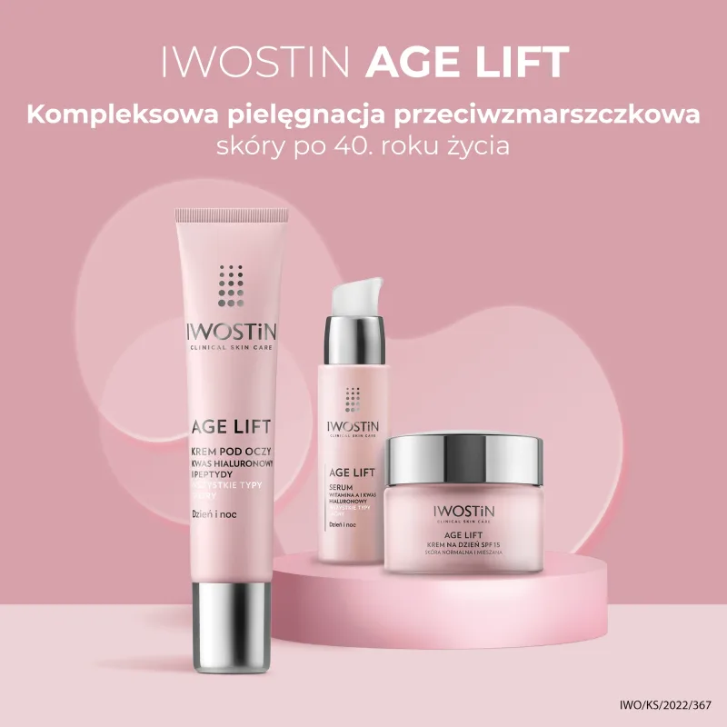 Cremă de ochi Iwostin Age Lift, zi și noapte, 15 ml — preț și oferte