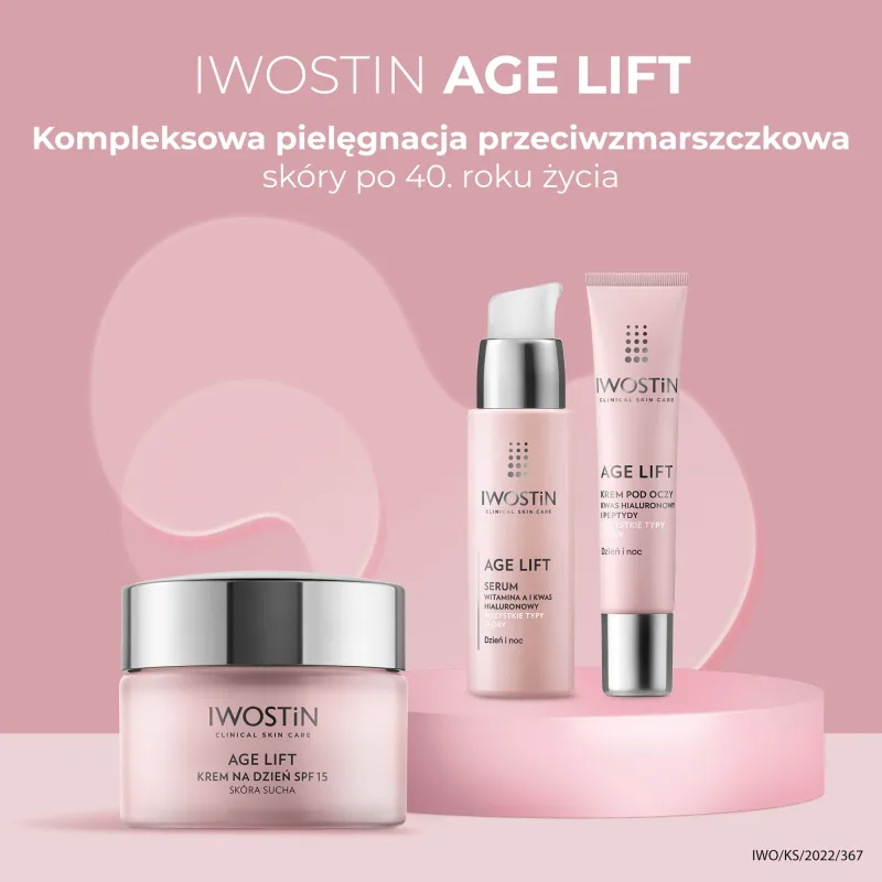 Iwostin Age Lift, Cremă de zi, ten uscat, SPF 15, 50 ml — preț și oferte