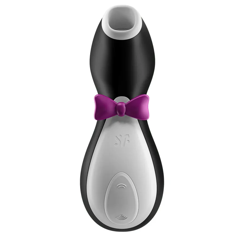 Satisfyer Penguin, masaj clitoridian, aer, pinguin alb-negru — preț și oferte