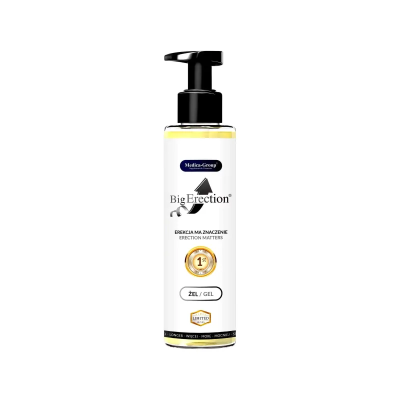 Gel BigErection pentru erecții puternice și de lungă durată, 150 ml, Medica-Group — preț și oferte